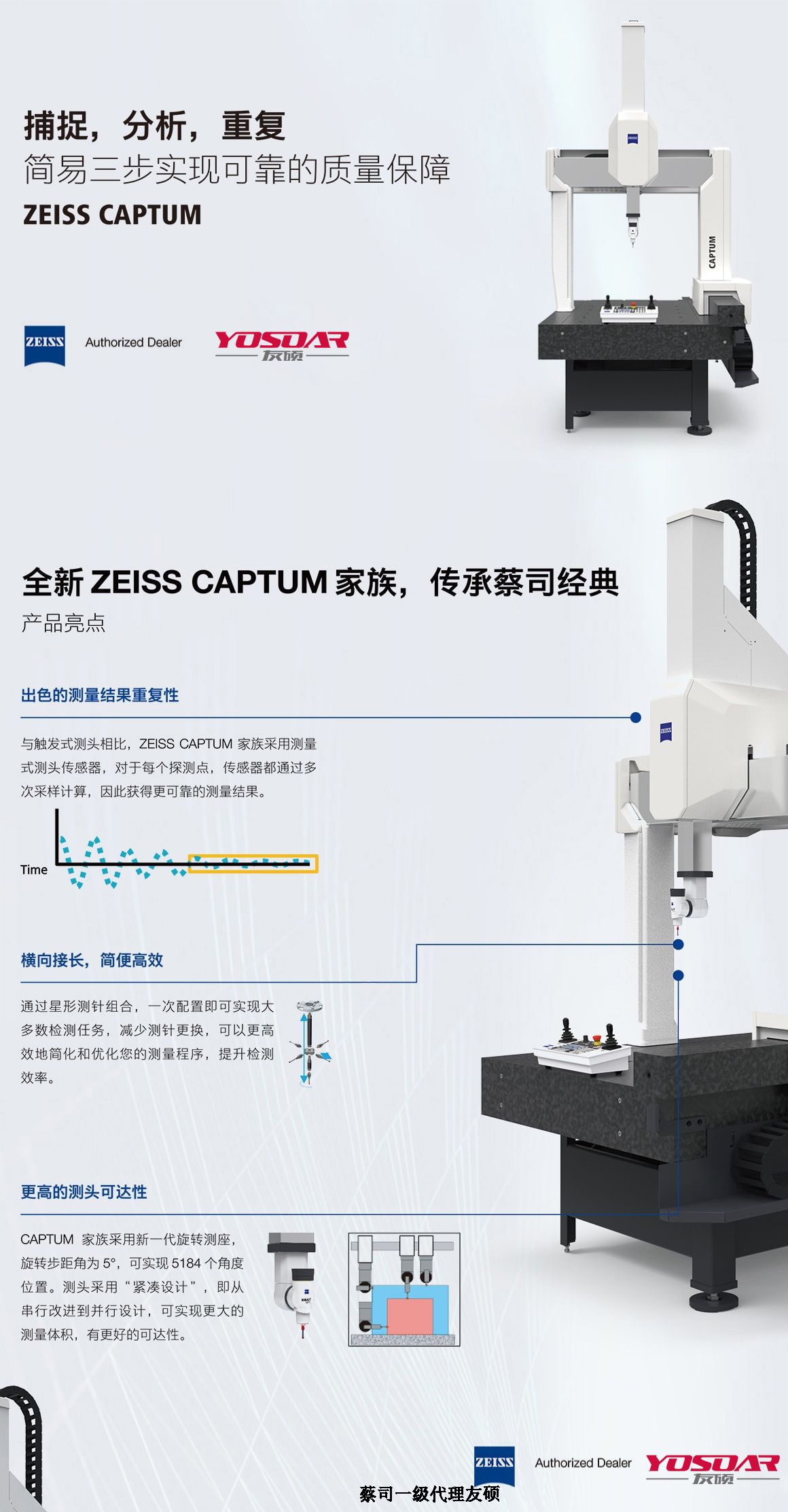 泸州蔡司三坐标CAPTUM